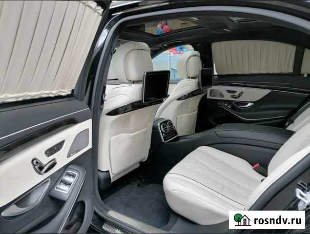 Mercedes w222, Аренда Мерседес с Водителем Санкт-Петербург - изображение 1