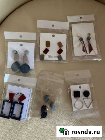 Серьги новые Калуга - изображение 1