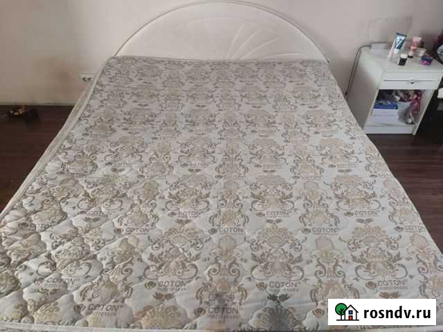 Кровать двухспальная с матрасом 160 200 Абакан - изображение 1