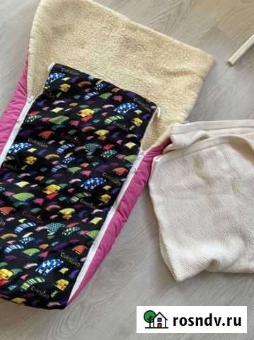 Конверт из овчины и одеяло Уфа - изображение 1