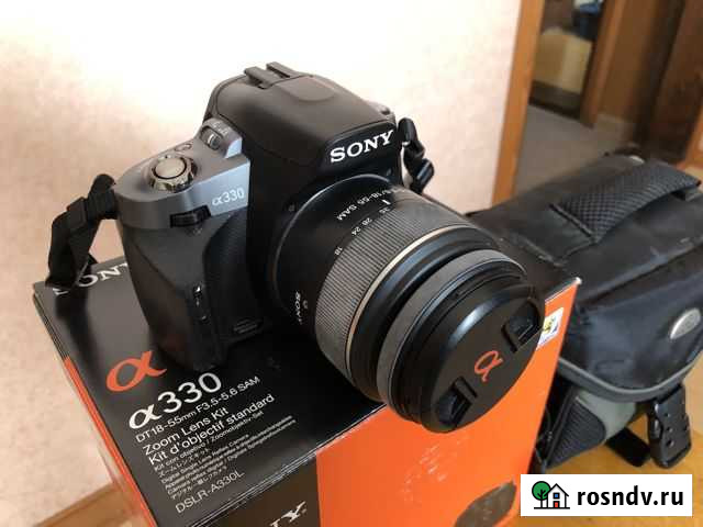 Фотоаппарат Sony Alpha dslr-A330 Озерный - изображение 1