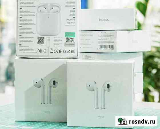 Наушники Hoco AirPods 02 (новые) Иваново