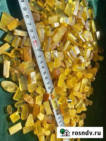 Кусочки балтийского янтаря полированные Пионерский - изображение 1