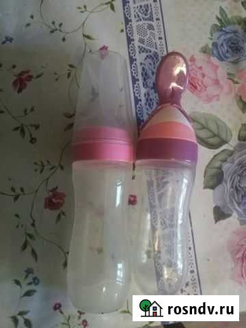 Бутылочки для прикорма с ложкой Гатчина - изображение 1