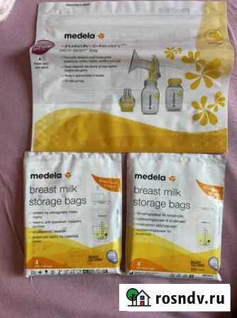 Medela Пакеты для молока и стерилизации Краснодар - изображение 1