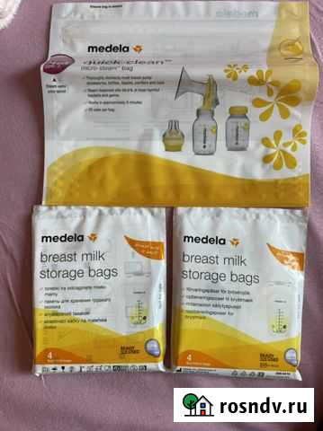 Medela Пакеты для молока и стерилизации Краснодар - изображение 1