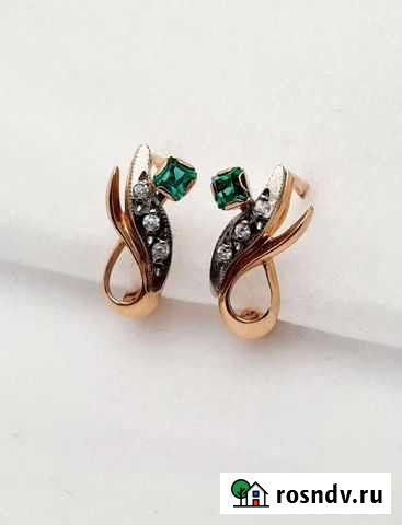 Серьги Золото 583 Ростов-на-Дону - изображение 1