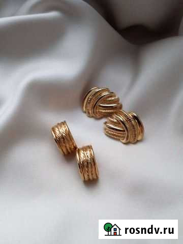 Винтажные клипсы в стиле Monet Пермь - изображение 1