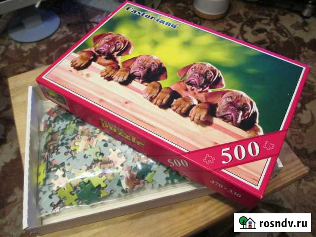 Пазлы U.K.intertoys и CastorLand оригинал Пермь - изображение 1