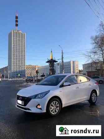 Прокат Hyundai Solaris АКПП 2021г без водителя Архангельск