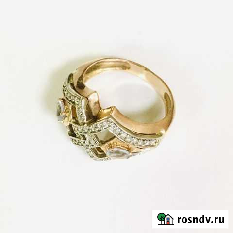 Золотое кольцо с бриллиантами Нижний Новгород - изображение 1