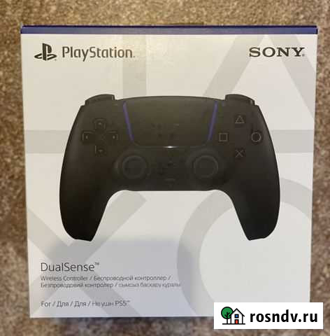 Джойстик PS-5 Dual Sense Black Севастополь - изображение 1