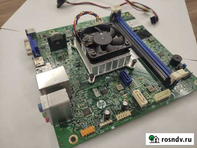 Материнская плата mini-itx hp amd a8-7410 + win10 Саранск - изображение 1