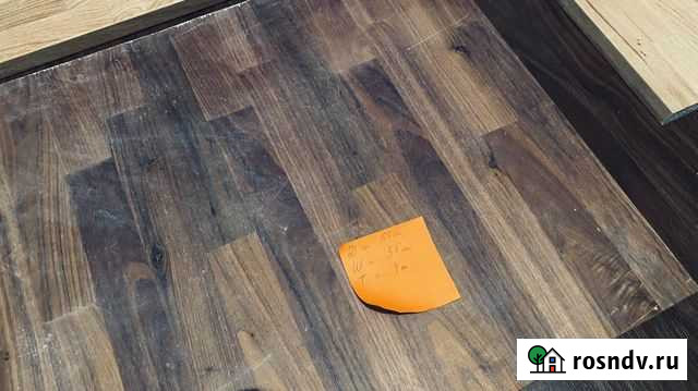 Полка настенная с отделкой из натурального дерева Калуга - изображение 1