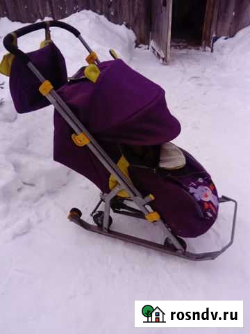 Санки коляска ника Великий Устюг - изображение 1