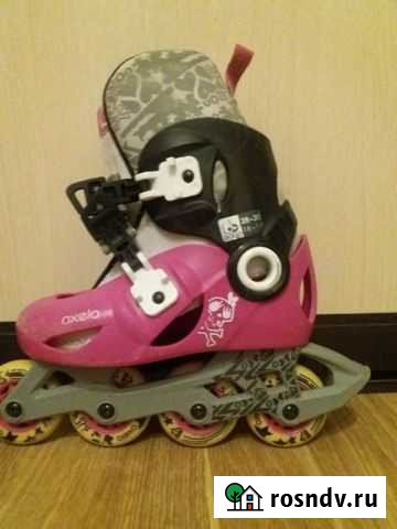 Ролики для девочки 28-30 Воронеж - изображение 1