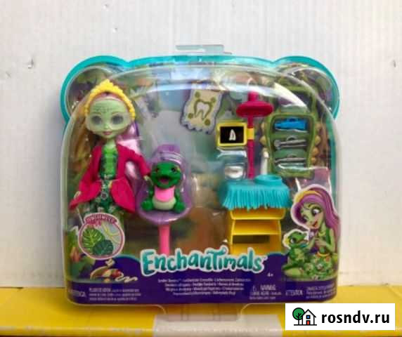 Enchantimals набор новый стоматолог крокодил Воронеж - изображение 1