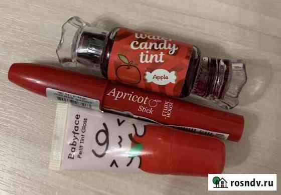 Тинт The Saem, Блеск-стик Etude House, It’s Skin Ухта