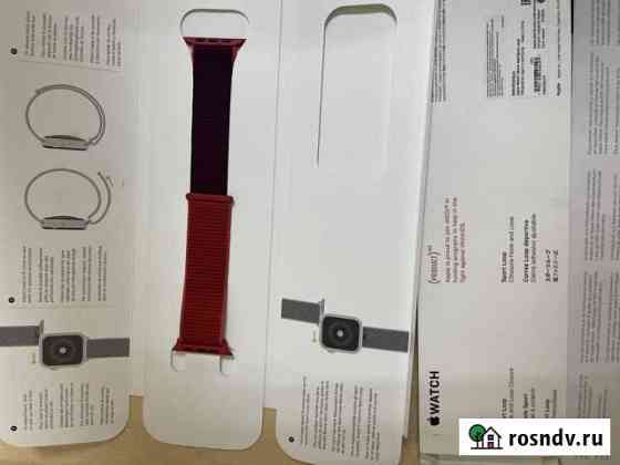 Ремешок apple watch Sport Loop Red Уфа