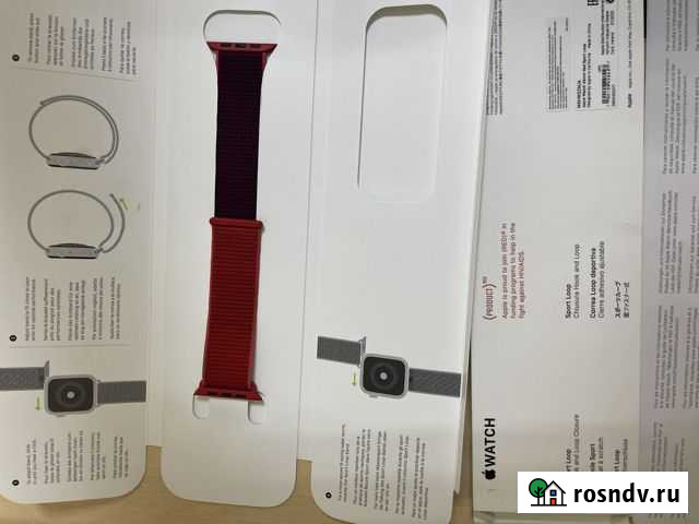 Ремешок apple watch Sport Loop Red Уфа - изображение 1