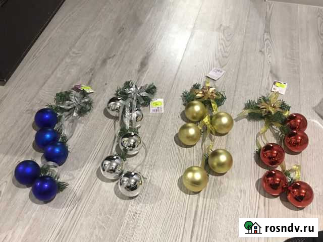 Елочные игрушки новогодние Новомихайловский кп - изображение 1