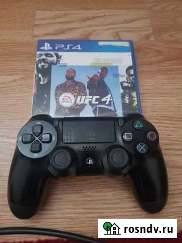 Джостик оригинал доя ps4 и диск ufс4 Махачкала - изображение 1
