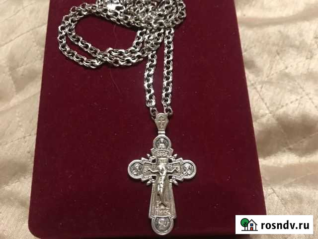 Серебряная цепь мужская Тула - изображение 1