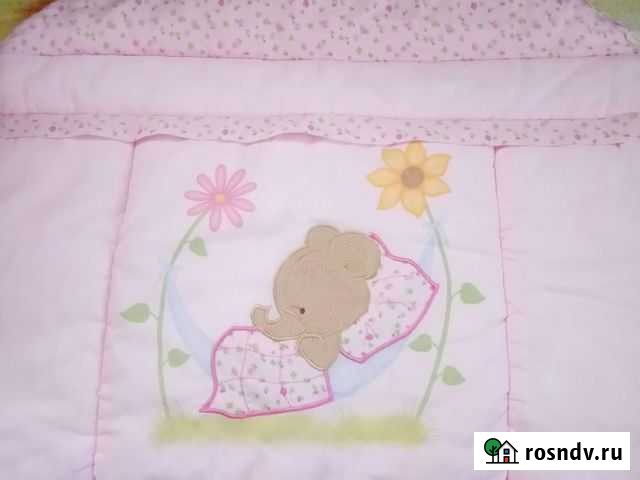 Бортики в детскую кроватку бу Владикавказ - изображение 1