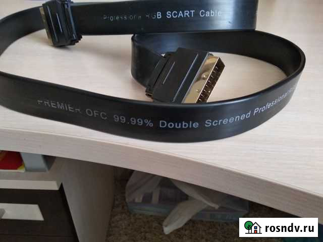 Кабель scart-scart Premier Ofc - 1.5 метра Тамбов - изображение 1