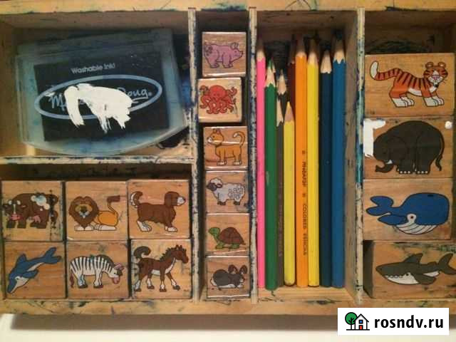 Набор детских штампов Melissa&doug Майский - изображение 1