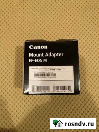 Адаптер canon EF-EOS M Ижевск - изображение 1