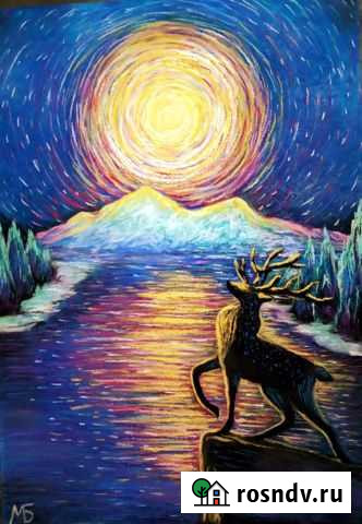 Картина Звездный олень Самара - изображение 1