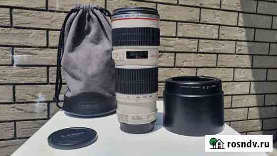 Объектив Canon ef 70-200mm 4L Сочи
