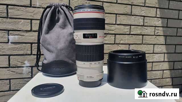 Объектив Canon ef 70-200mm 4L Сочи - изображение 1