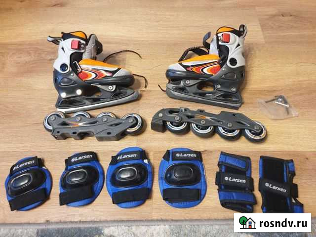 Коньки 2 в 1 Уфа - изображение 1