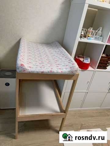 Пеленаоьный столик IKEA + пеленальная доска Наро-Фоминск - изображение 1