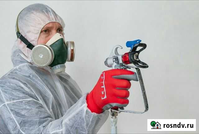 Покраска стен, безвоздушная покраска квартир офисо Красногорск - изображение 1
