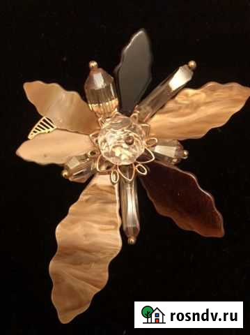 Брошь дизайнерская на пальто, шапку, кардиган Калининград - изображение 1