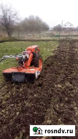 Вспашка земли мотоблоком Новая Ладога - изображение 1