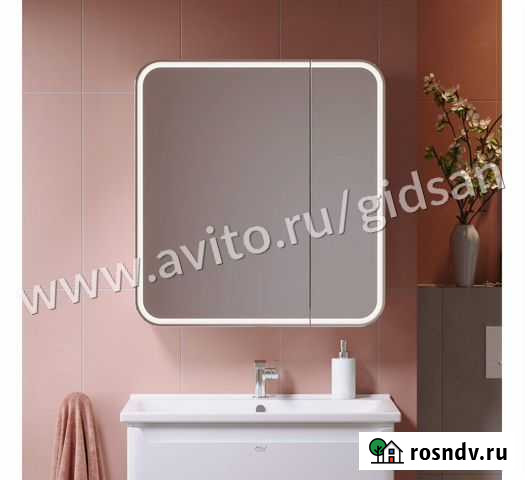 Зеркальный шкаф в ванную Лана 80 Самара - изображение 1