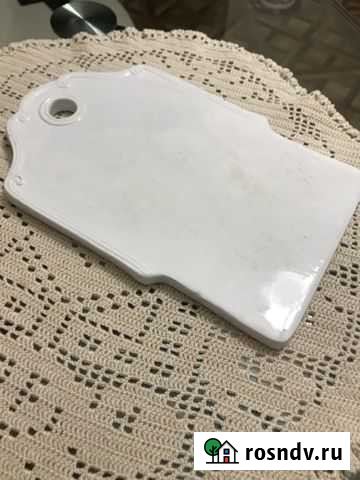 Фарфоровая сырная доска XIX век Кузнецов Горняк - изображение 1