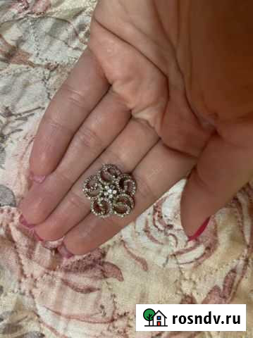 Серебряное кольцо, кулон, чокер, брошь и 2 пирсинг Смоленск - изображение 1