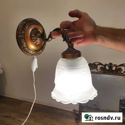 Бра бронза СССР Чебоксары - изображение 1