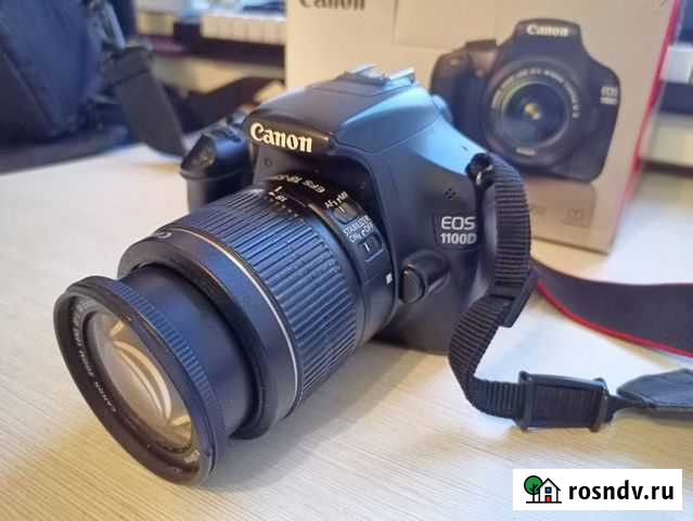 Зеркальный фотоаппарат canon eos 1100D Волжский - изображение 1