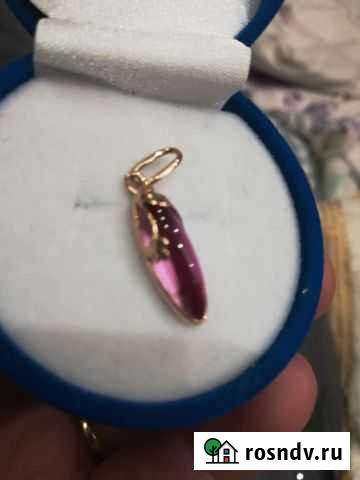 Золотая подвеска СССР Каспийск - изображение 1