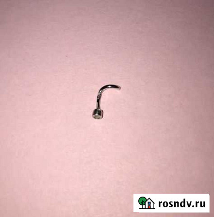 Пирсинг в нос серебро Новоалтайск - изображение 1