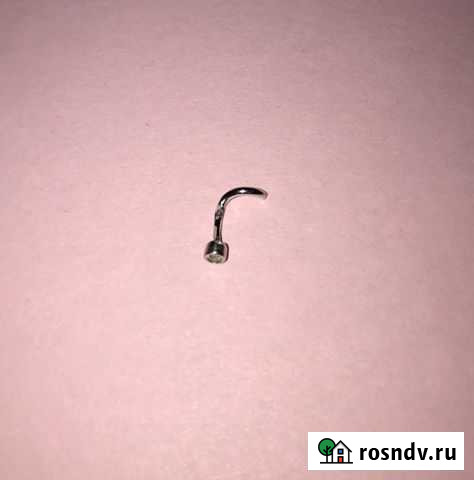 Пирсинг в нос серебро Новоалтайск - изображение 1