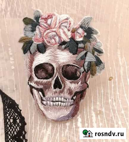 Брошь Череп Уфа - изображение 1