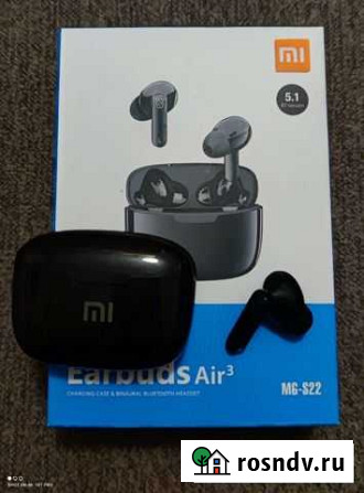 Bluetooth наушники xiaomi air 3 Борисоглебск - изображение 1