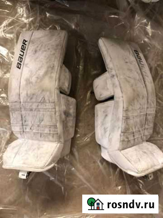 Щитки вратарские Bauer разные Всеволожск - изображение 1